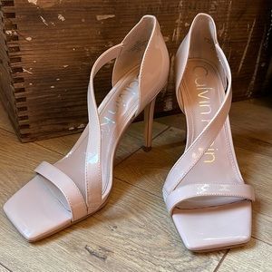 Calvin Klein Nude Heels